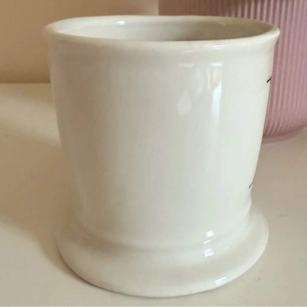 Anthropologie Monogram Farmhouse Mug Letter D